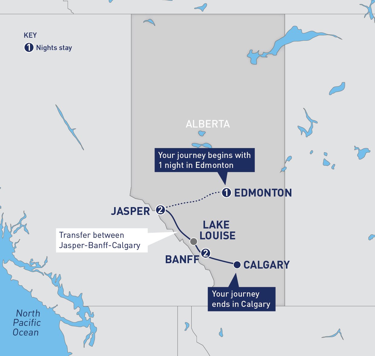 Western Canada and the Canadian Rockies