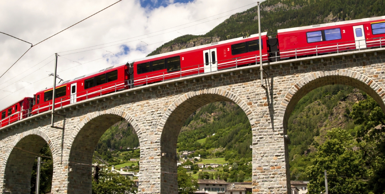 St. Moritz and the Bernina Express to Basel | Railbookers®